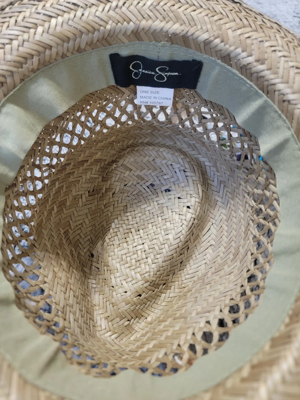 FOUR Fun Summer Hats. Bullhide.Juicy Couture. Jessica Simpson.Betsy Johnson.